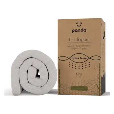 Panda Bamboo Mattress Topper (UK King: x x cm)