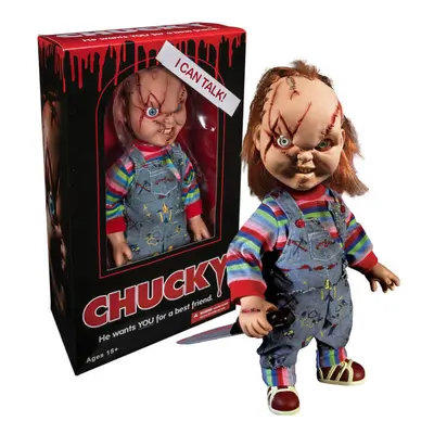 Chucky Scarred 15inch with Sound Poseable Figure from Child's Play...