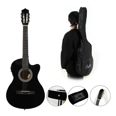 Adult Full Size Electro Acoustic Guitar Starter Kit For Beginners