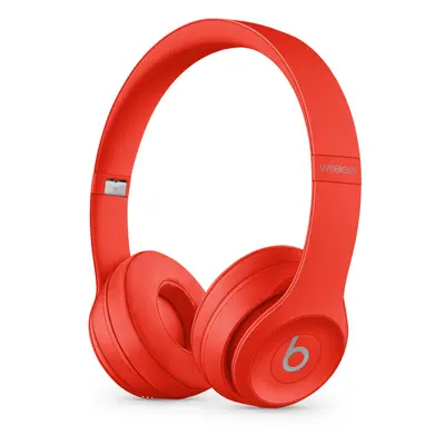 Beats Solo3 Wireless Headphones - (PRODUCT)RED Citrus Red | MX472ZM/A