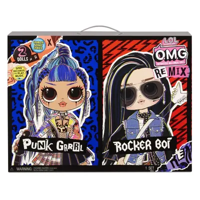 L.O.L Surprise! O.M.G. Remix Rocker Boi & Punk Grrrl Pack