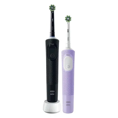 Oral-B Vitality PRO Electric Toothbrush Gift Edition - Black/Lilac