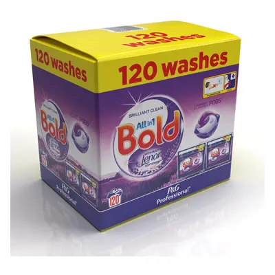 Bold All in One Pods Washing Capsule Laundry Detergent Washes