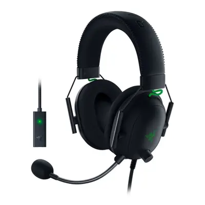 Razer Blackshark V2 Headset Head-band Black, Green 3.5 mm connector