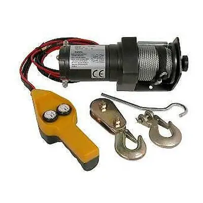 Electric Winch - 12V - To 2000lb Rev (Genuine Neilsen CT0711)