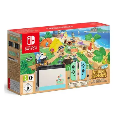 Nintendo Switch Console Animal Crossing Special Edition