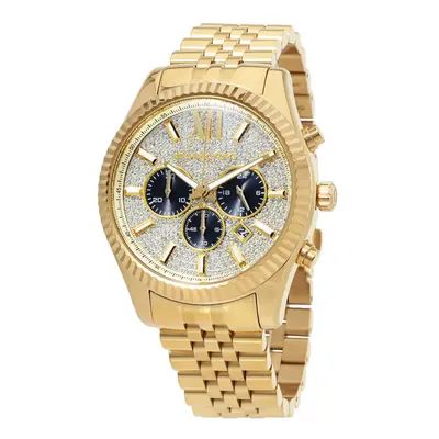 Michael Kors Lexington Men's Crystal Pave Chronograph Watch