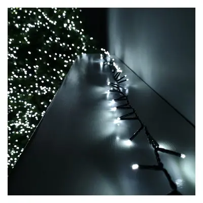 2000 LED (50m) Premier TreeBrights Christmas Tree Lights & TIMER in Cool White