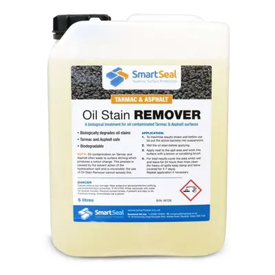 Oil Stain Remover For Tarmac Asphalt Drives & Car Parks No Bleach & Acid Free