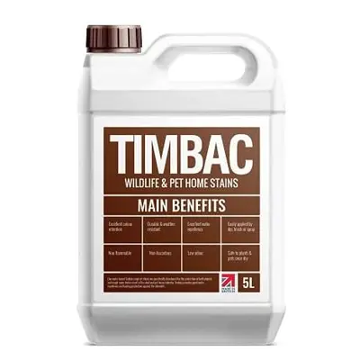 The Hutch Company Timbac Wildlife & Pet Home Stain