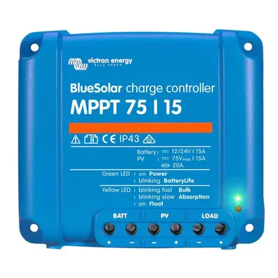 Victron Bluesolar MPPT Charge Controller 75/15 12/24V