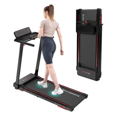 Citysports Folding Treadmill 1400W Electric Treadmill 12km/h for Home