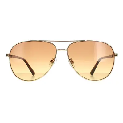 Guess Sunglasses GU00043 32F Gold Brown Gradient