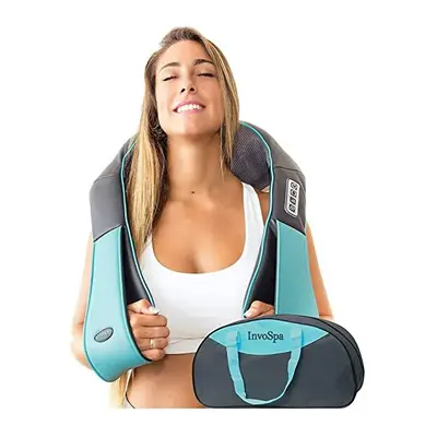 Shiatsu Back Neck and Shoulder Massager with Heat - Deep Tissue 3D Kneading Pillow Massager