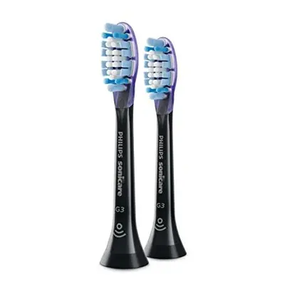 Philips Sonicare Premium Gum Care Replacement Toothbrush Heads Hx9052 Smart Recognition Black Pk