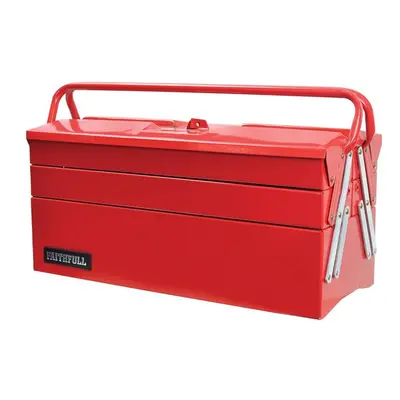 Faithfull Metal Cantilever Toolbox - Tray 40cm (16in) FAITBC517