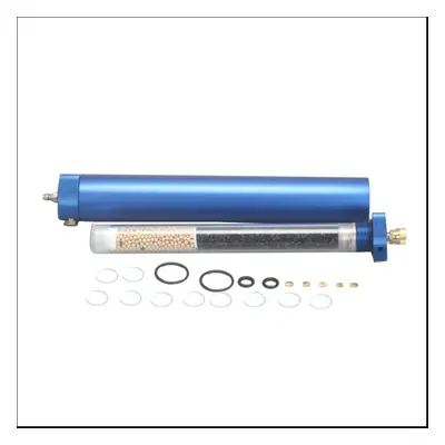 PCP Scuba Air Compressor High Pressure Moisture Filter Oil-Water Separator Hand Pump 40Mpa Blue