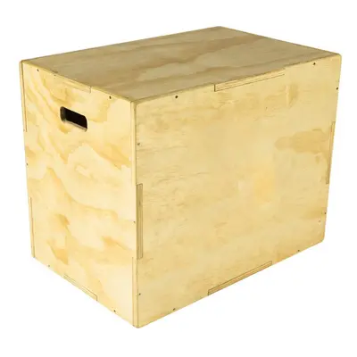 Wooden Plyo Box Plyometrics CrossFit Fitness - 45cm x 40cm x 35cm