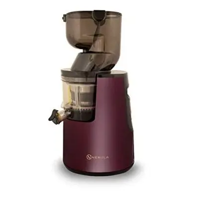 Nebula Grande Whole Fruit Cold Press Slow Masticating Juicer 45RPM Year Warranty (Deep Red)