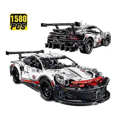 1580pcs 50cm Technical d Rsr Sport Car Building Blocks Racing Vehicl Bricks Toys For Friend