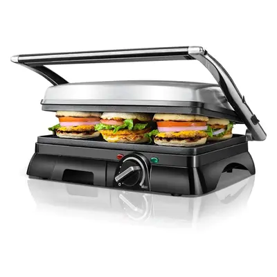 Aigostar Sandwich Toaster | Toastie Maker, 2000W 4-Slice Panini Press