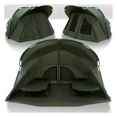 NGT FORTRESS BIVVY WITH HOOD SUPER SIZED MAN BIVVY CARP COARSE FISHING TENT