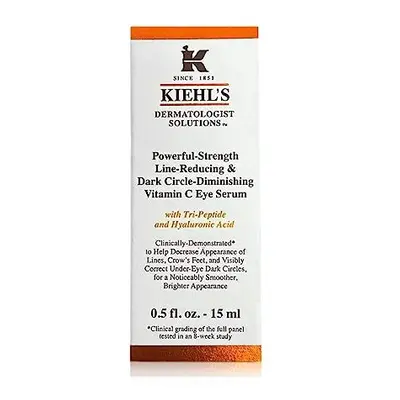 Kiehl's Powerful-Strength Line-Reducing & Dark Circle-Diminishing Vitamin C Eye Serum (15ml)