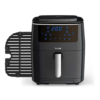 Easy Fry 3-in-1 Digital Air Fryer, Grill and Steamer 6.2L Capacity Programs inc Dehydrator Black