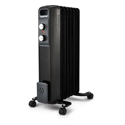 Geepas Electric Fins Oil Filled Radiator Portable Room Heater