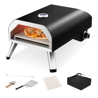 4kW Foldable Pizza Oven Stainless Steel Pizza Maker Backyard Outdoor Cooking