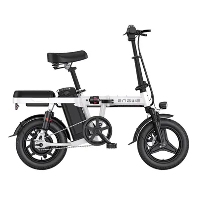 ENGWE T14 Folding Electric Bike 250W Power Motor - White