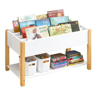 SoBuy KMB35-W, Children Kids Bookcase Book Shelf Toy Shelf Storage