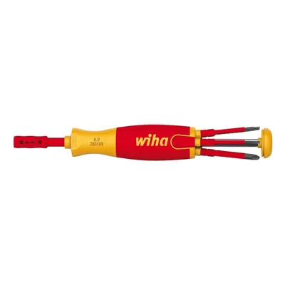 Wiha VDE Bits Magazine Lift Up Screwdriver