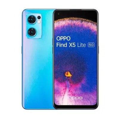 OPPO Find X5 Lite + 256GB 6.43 "5G Startrails Blue DS EU