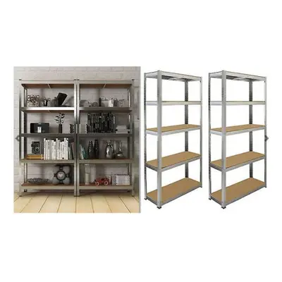 NEW X TIER SHELVING UNIT STORAGE HEAVY DUTY RACKING SHELVES METAL