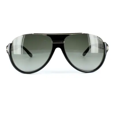 Tom Ford Sunglasses Dimitry 01P Shiny Black Green Gradient