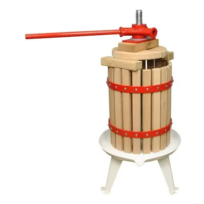 Traditional Fruit and Apple Press (6 Litre) with Straining Bag