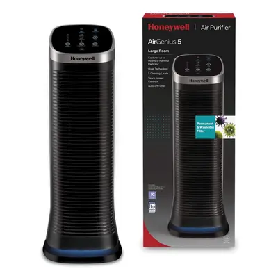 Honeywell HFD323E2 Air Genius ifd Technology Air Purifier with Washable Filter