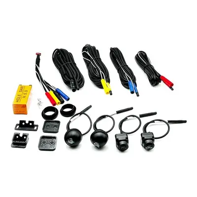 360 Car Camera Panoramic Surround View 1080P AHD Right+Left+Front+Rear View Camera System for An