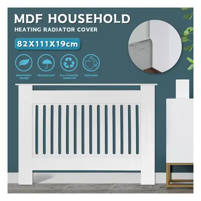 Radiator Cover White Modern Traditional Wood Grill Shelf Cabinet Furniture