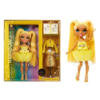 Rainbow High Fantastic Fashion Doll- Sunny (YELLOW)