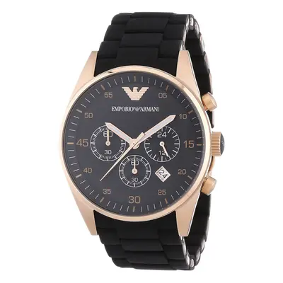 Emporio Armani AR5905 Men's Steel Brand Black Dial Quartz Watch