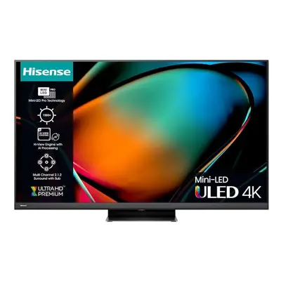 Hisense 55U8KQTUK U8K 55" Ultra 4K HD MiniLED Smart TV