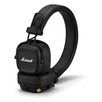 Marshall Major IV On-Ear Bluetooth Headphone, Black Black Standard Headphone