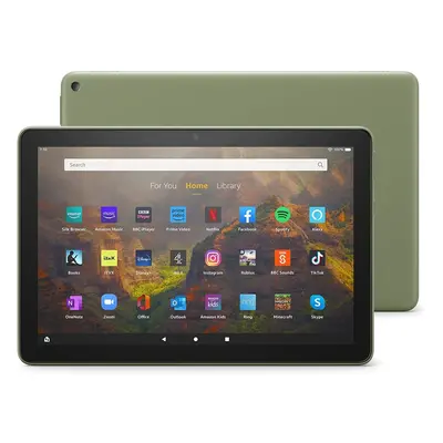 Fire HD tablet | 10.1", 1080p Full HD, GB, Olive - with Ads