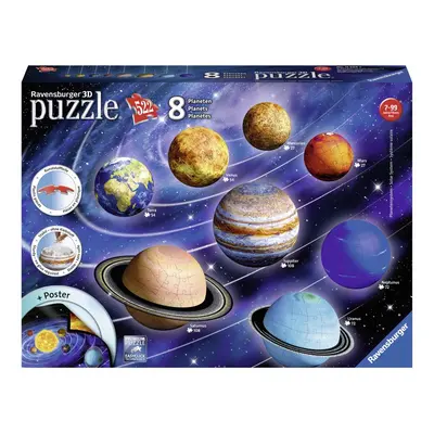 Ravensburger Planetary Solar System 3D Jigsaw Puzzles