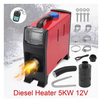 5000W Diesel Air Heater LCD Remote For Lorry MotorHomes Car Boat