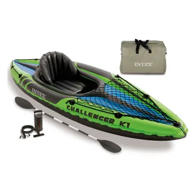 Intex Inflatable Kayak Inflatable Boat Canoe Rowing Boat Challenger K1 68305NP