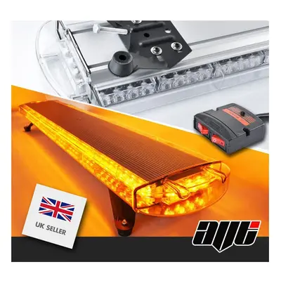 1.2m Amber Recovery Light Bar LED Flashing Beacon Warning Van 1200mm