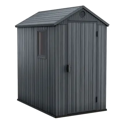 Keter Darwin x 4ft Shed - Grey